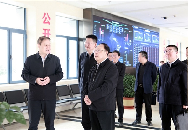 張佩峰 陳一夫拜訪(fǎng)省公共資源交易中心